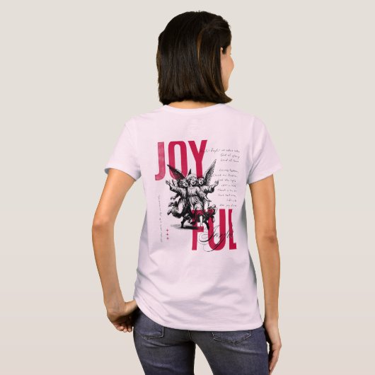 Joyful, Joyful shirt Tシャツ (裏面フル)