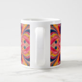 Joyful Kaleidoscope Color coffee Mug ジャンボコーヒーマグカップ (裏面)