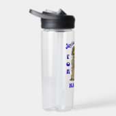 Joyful Kamala Harris President Hippie Boho ウォーターボトル (右面)