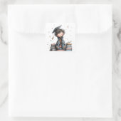 Joyful Little Graduate スクエアシール (バッグ)