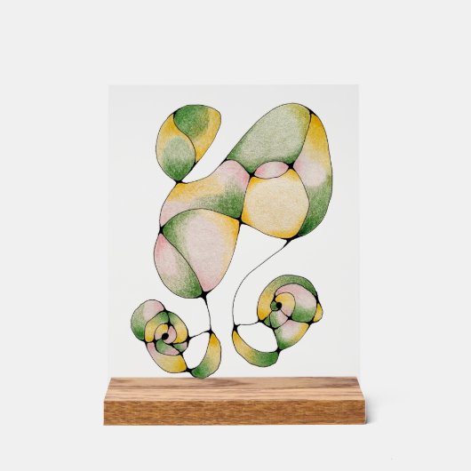 Joyful Looking Glass – アクリルディスプレイ アクリルサイン (正面)