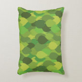 Joyful Lush葉の – シームレスな表面パターン アクセントクッション (正面(垂直))
