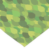 Joyful Lush葉の – シームレスな表面パターン ショートテーブルランナー (コーナー)