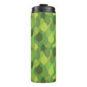 Joyful Lush葉の – シームレスな表面パターン タンブラー (正面)