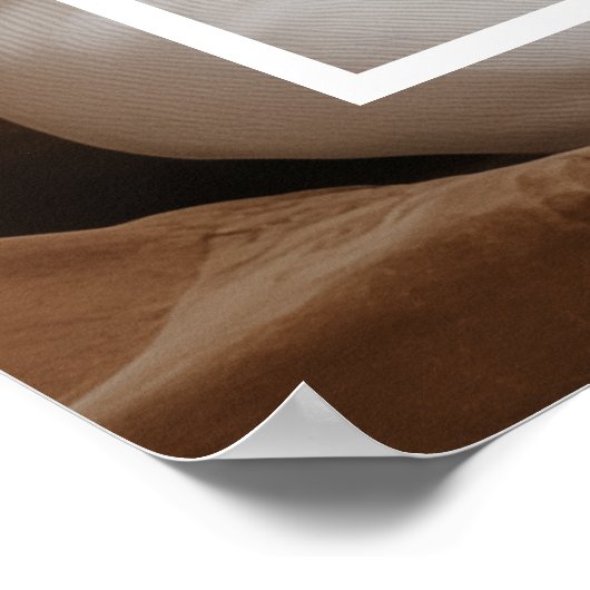 Joyful Merry Blessed Personalized Christmas Family ポスター (角)