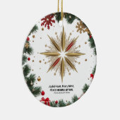 Joyful Merry Mind Ceramic Circle Ornament  セラミックオーナメント (右)