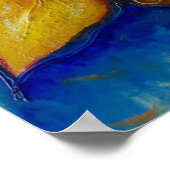 Joyful - Mixed Media Canvas Print ポスター (角)