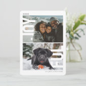 Joyful Modern PhotoPop Holiday Card シーズンカード (スタンド正面)