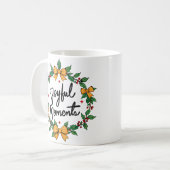 Joyful moments コーヒーマグカップ (正面左)