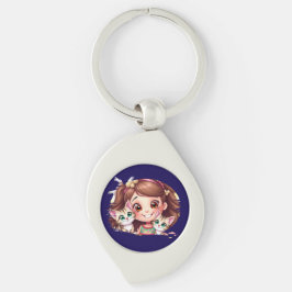 Joyful Moments with My Kitties キーホルダー