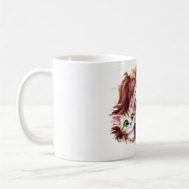 Joyful Moments with My Kitties コーヒーマグカップ