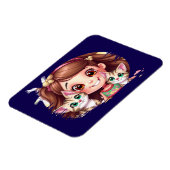 Joyful Moments with My Kitties マグネット (左側)