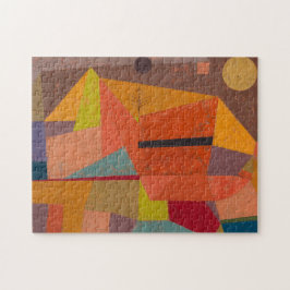 Joyful Mountain Landscape by Paul Klee ジグソーパズル