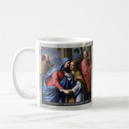 Joyful Mysteries of the Rosary Item #2: Visitation コーヒーマグカップ