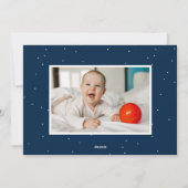 Joyful Navy Trees 2写真 シーズンカード (裏面)