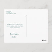 Joyful New Year’s Eve Party 2026 Greeting  ポストカード (裏面)