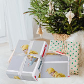Joyful Photo Collageクリスマス ラッピングペーパー