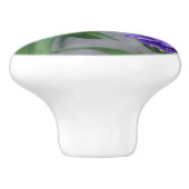 Joyful Purple Flowers セラミックノブ (側面)