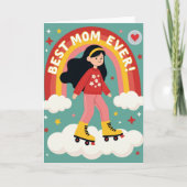 Joyful Roller Skate Rainbow Card カード (正面)