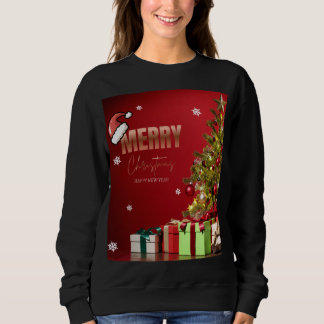 “Joyful Season クリスマスTシャツ” スウェットシャツ