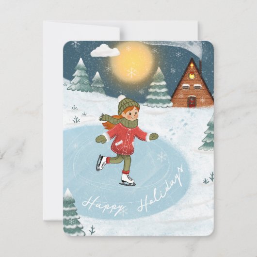 "Joyful skater" シーズンカード (正面)