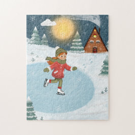 "Joyful skater" ジグソーパズル