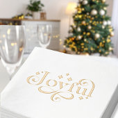 Joyful Sparkling Foil Napkin 箔ナプキン