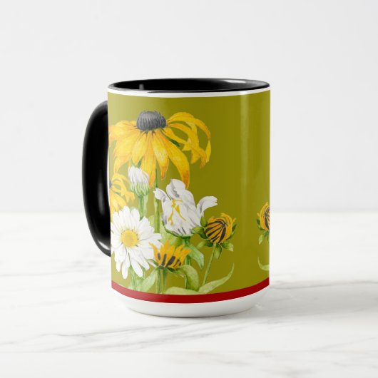 Joyful Summer on a Combo Mug (1) マグカップ (正面左)