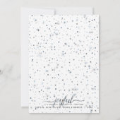 JOYFUL Tidings Photo Color Matchingタイポグラフィ シーズンカード (裏面)