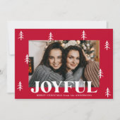 Joyful Trees赤2写真 シーズンカード (正面)