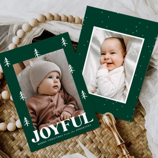 Joyful Trees Green 2 写真 シーズンカード