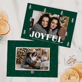 Joyful Trees Green 2 写真 シーズンカード