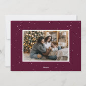 Joyful Trees Merlot 2の写真 シーズンカード (裏面)