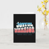 Joyful Warrior For Kamala Harris Tim Walz 2024 Har カード (黄色い花)