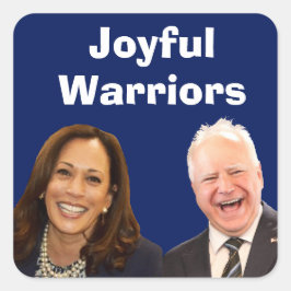 Joyful Warriors HarrisとWalz スクエアシール