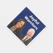 Joyful Warriors HarrisとWalz スタンダードランチョンナプキン (角)