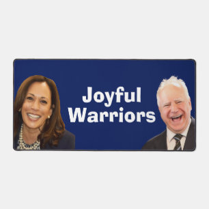 Joyful Warriors HarrisとWalz デスクマット