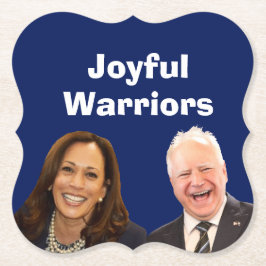 Joyful Warriors HarrisとWalz ペーパーコースター