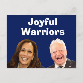 Joyful Warriors HarrisとWalz ポストカード