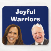 Joyful Warriors HarrisとWalz マウスパッド (正面)