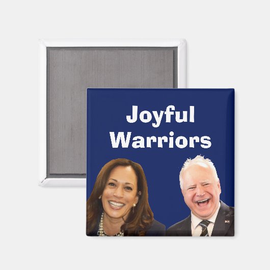 Joyful Warriors HarrisとWalz マグネット (正面/裏面)