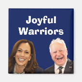 Joyful Warriors HarrisとWalz マグネット (正面)