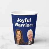Joyful Warriors HarrisとWalz 紙コップ (正面)
