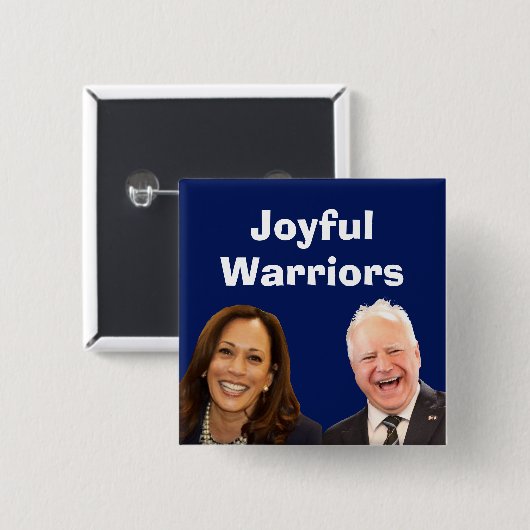 Joyful Warriors HarrisとWalz 缶バッジ (正面&裏面)