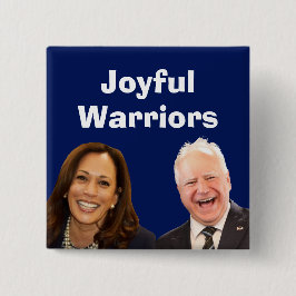 Joyful Warriors HarrisとWalz 缶バッジ