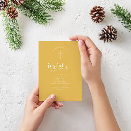 Joyful We Adore You | クリスマスパーティー 招待状