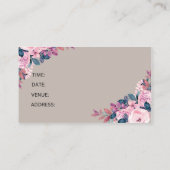 Joyful wedding invitation card エンクロージャーカード (裏面)