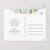 Joyful Whimsy Holidayフォトポストカード シーズンポストカード (裏面)