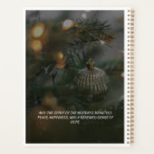 Joyful Winter Planner プランナー手帳 (裏面)