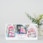 JOYFUL WISHESパステルよくはしゃぐ3枚 シーズンカード (スタンド正面)